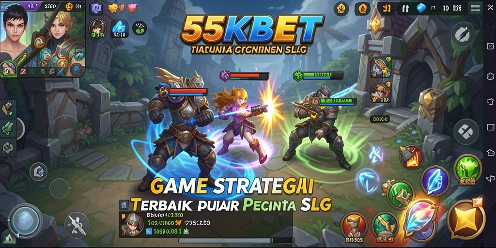 Tangkapan layar menarik dari gameplay 55KBET yang menampilkan strategi intens.