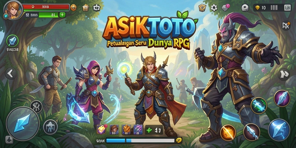 Gameplay ASIKTOTO yang seru dan mendebarkan di dunia RPG.