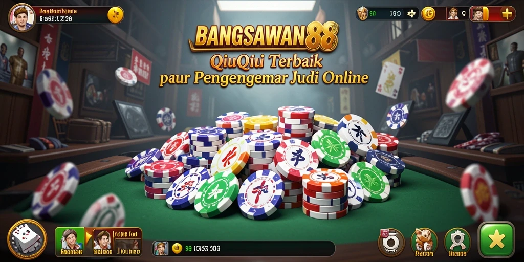 Screenshot gameplay QiuQiu BANGSAWAN88 yang menarik.