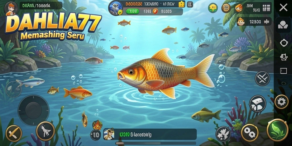 Tangkapan ikan yang memukau dalam permainan DAHLIA77.