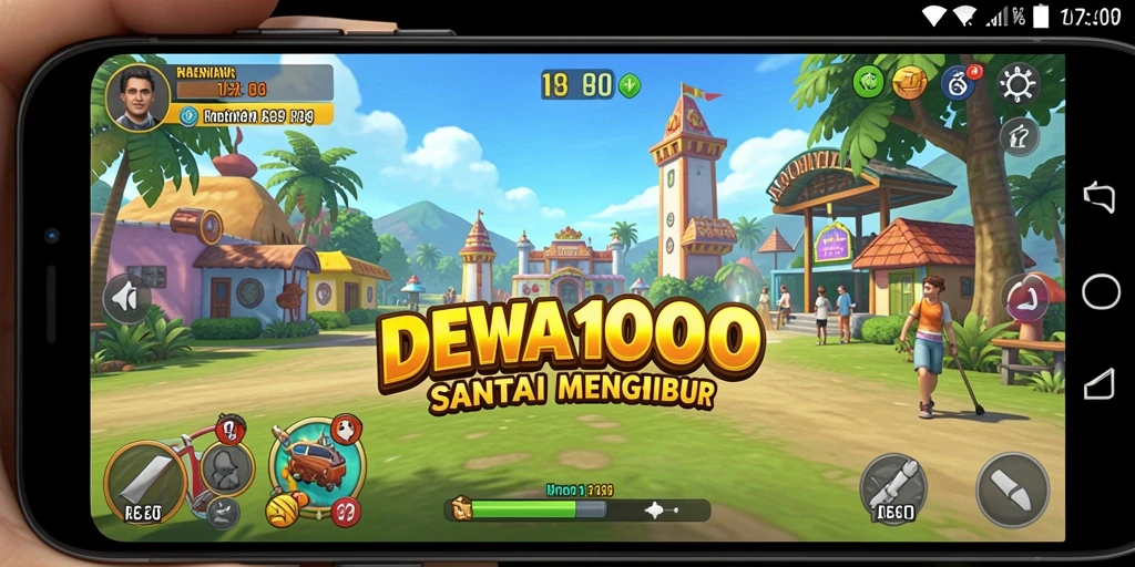 Tampilan gameplay DEWA1000 yang seru dan menghibur.