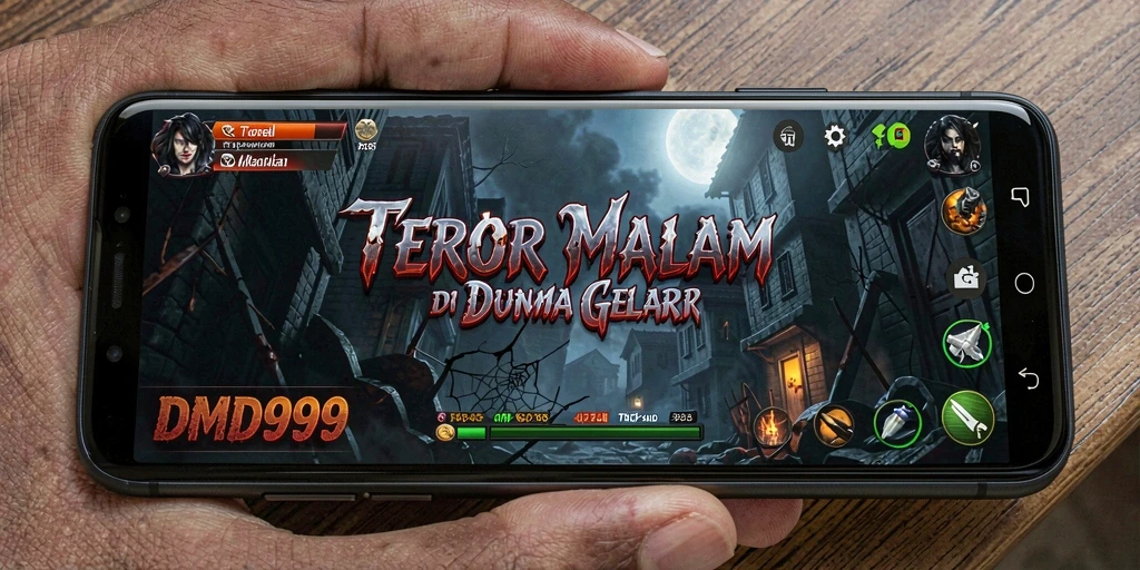 Screenshot menampilkan momen menegangkan dalam gameplay Horror.