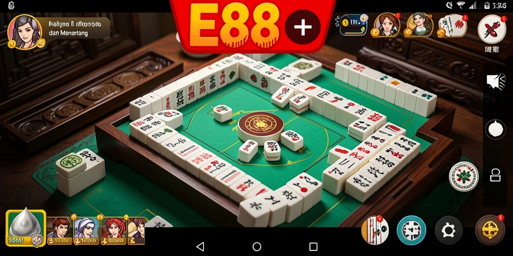 Tampilan gameplay seru dan menantang dari E88.