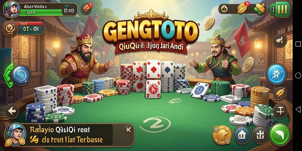 Gameplay QiuQiu yang seru dan mengasyikkan.