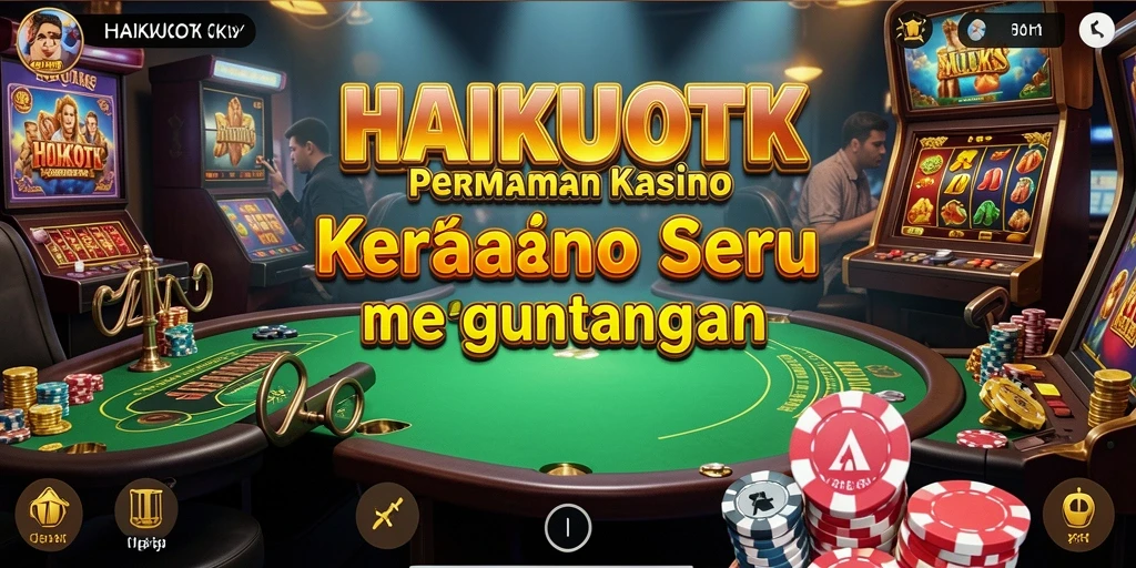 Tampilan bermain HAIKUOTK yang menegangkan dan penuh aksi.