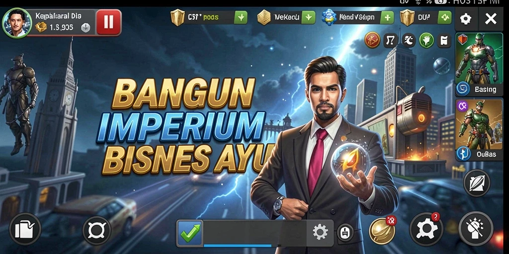 Screenshot terlihat menunjukkan strategi bisnis di HO3.