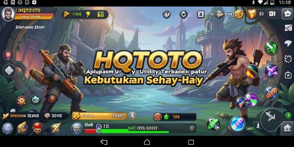 Screenshot utama HQTOTO menunjukkan antarmuka yang bersih dan mudah digunakan.