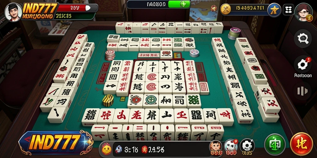 Tampilan gameplay seru dan menantang dari IND777.