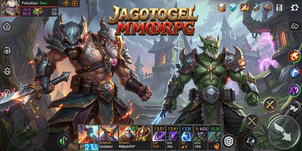 Tampilan gameplay yang menarik dan dinamis dari JAGOTOGEL.