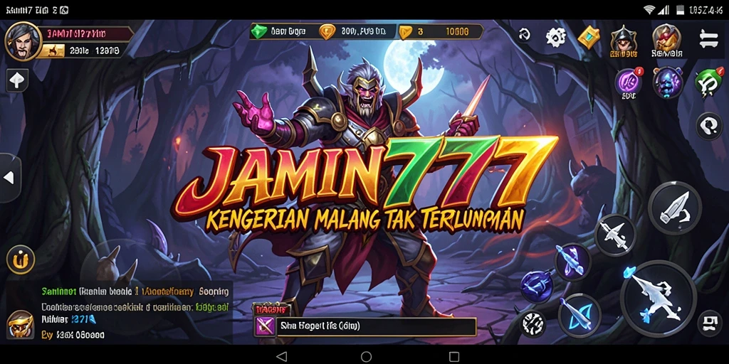 Tangkapan layar menakutkan dari gameplay <strong>JAMIN777</strong> yang penuh dengan suasana horor.