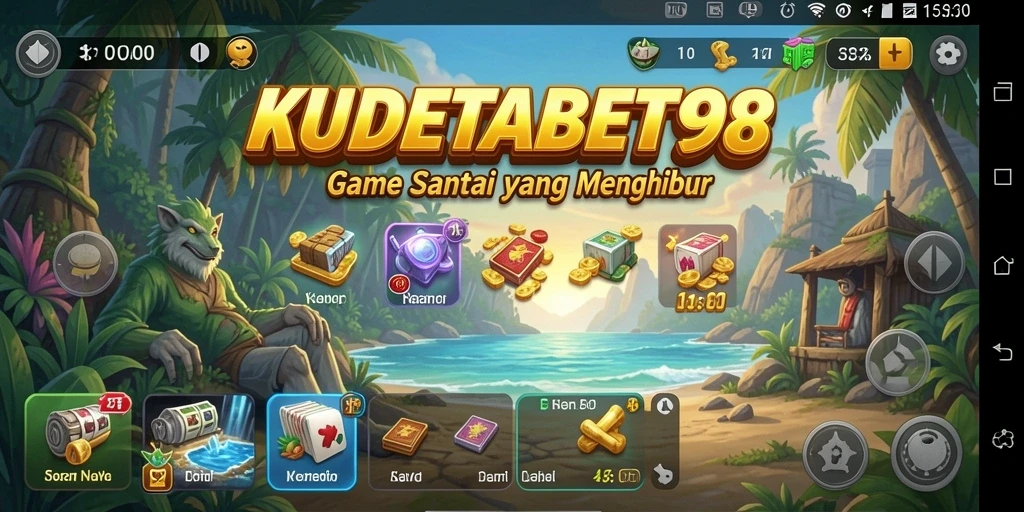 Tangkapan layar KUDETABET98 memperlihatkan aksi gameplay yang seru dan penuh warna.