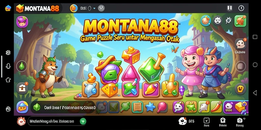 Tampilan gameplay MONTANA88 yang seru dan menantang.