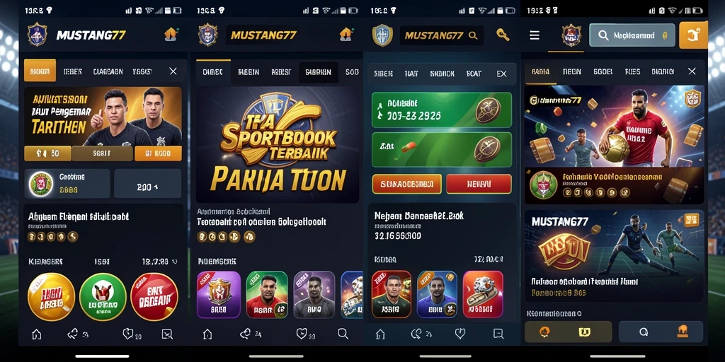 Tampilan gameplay <strong>MUSTANG77</strong> dengan antarmuka taruhan yang menarik dan interaktif.