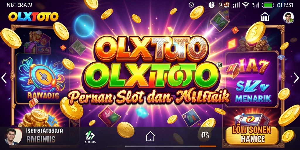 Gameplay seru OLXTOTO dengan tema slot yang menarik.