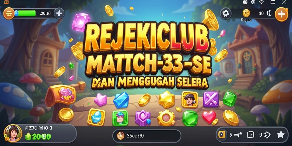 Tampilan gameplay <strong>REJEKICLUB</strong> yang penuh warna dan menarik.