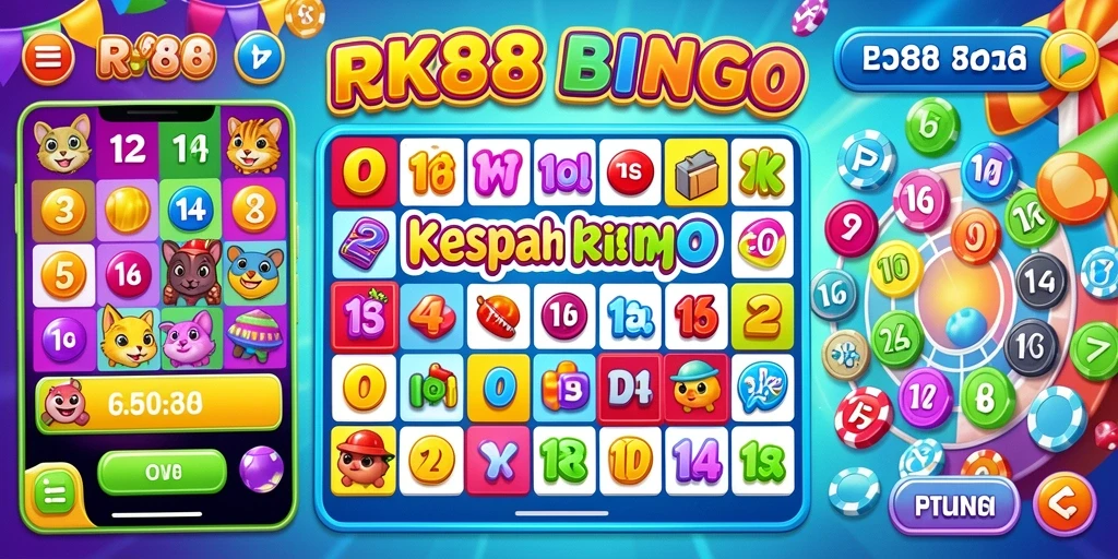 Tangkapan layar RK88 menampilkan aksi seru permainan Bingo yang mengasyikkan.