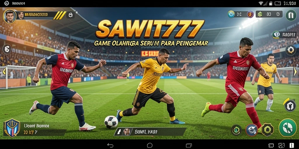 Tampilan aksi mendebarkan dalam gameplay SAWIT777.