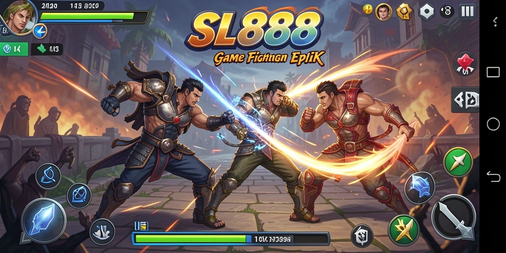 Gameplay SL888 yang mengasyikkan dengan pertarungan dinamis.