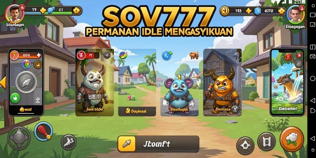 Screenshot SOV777 menunjukkan gameplay santai yang mengasyikkan.
