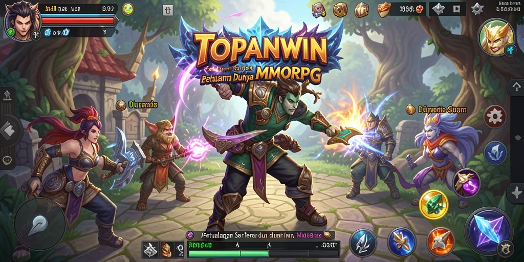 Tampilan gameplay yang epik dalam TOPANWIN dengan aksi mendebarkan.