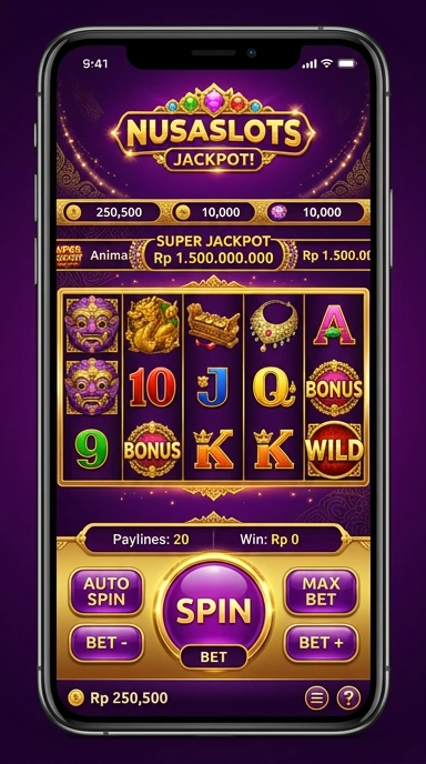 Screenshot fitur ulasan pengguna di Nusaslots.